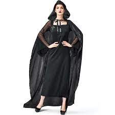 La chica cosplay acaparó las miradas de decenas de sujetos, unos la vieron con notable lujuria mientras que otros con admiración, pues su traje realmente era. Disfraz De Vampiro Para Cosplay De Bruja Fantasma Alma Que Camina Por La Noche Capa Con Capucha Bata Para Mujer Halloween Fiesta Carnaval Vestido De Lujo Aliexpress