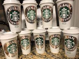 Personalized 16oz Starbucks Cup Bpa Free Reusable Tumbler Coffee Wedding Gift Birthday Party Travel Bridesmaid Your Own Text Coffee Wedding Coffee Wedding Gift Starbucks Cups