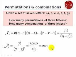 Math Combinations And Permutation Don T Let Math Scare You We Can Help You Get The Math Skills You Need For Work And Math Methods Mental Math Studying Math