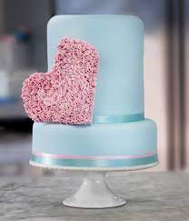 Learn How To Make A Ruffled Fondant Heart For A Valentine S Day Cake With Renshaw Baking Cake Valentines Day Cakes Cake Art