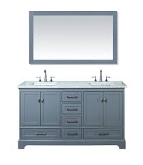 stufurhome newport grey 60 inch double