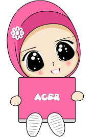 Gambar kartun kini tersedia dengan banyak macam, seiring dengan perkembangan sosial dan informasi. Fizgraphic Design Printing Freebies Doodle Muslimah Comel Lappy Acer Kartun Gambar Kartun Animasi