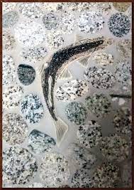 King Salmon Fish Shaped Tile Sliced Pebble Shower Floor Pebble Shower Floor Shower Floor Tile Decorative Ceramic Tile