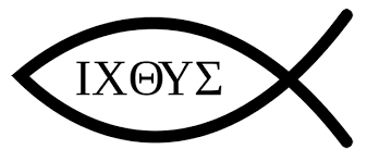 Ixoye Is The Ancient Greek Word For Fish Pronounced As Ichtus The Symbol For Early Christian Greeks And Simbolos Cristaos Tatuagem De Peixe Tatuagens Cristas