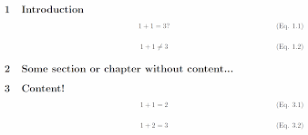 Customize Equation Numbering For Equation Environment Tex Latex Stack Exchange