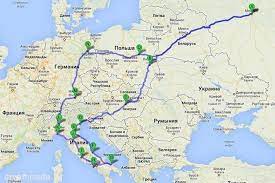 Marshrut Na Avtomobile Po Evrope 4 V Italiyu