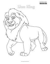 Here's a link to the png and psd files: Lion King Coloring Page Super Fun Coloring