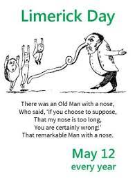 Limerick Day Is May 12 Limerick Examples Poetry Lessons Limerick