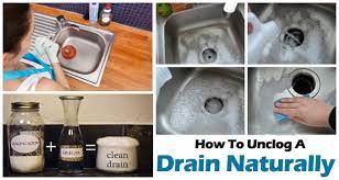 easy ways to unclog a kitchen sink