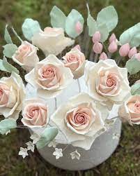 Beautiful Sugar Flowers Made With Renshaw Flower And Modelling Paste Stephanie Would Blumen