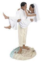 Wedding Cake Topper Beach Couple Figurine Cake Topper Figurine Maries Figurine Gateau De Mariage Figurine Mariage