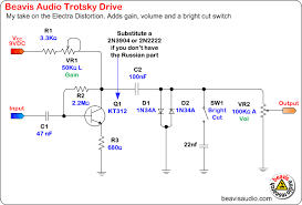 Beavis Audio Research Stompbox Schematics Diy Guitar Pedal Electronics Basics Electronic Circuit Design