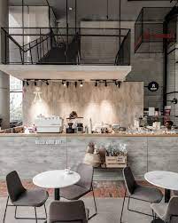 Lovely Coffee Shop Check Out Worldofcoffeeofficial For The Most Beautiful Coffee Shops In The World Singkru Desain Interior Interior Kedai Kopi
