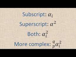 Ms Word Shortcut For Subscript And Superscript Pickupbrain Words Ms Word Mathematical Equations