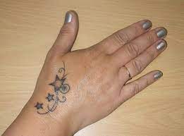 Hand Stars Tattoo For Women Tattoos For Women Pretty Hand Tattoos Hand Tattoos Tattoos For Women Small