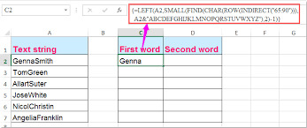 This video describes how to change the case of text in an excel worksheet to upper, lower or proper case. How To Split Text Into Separate Columns By Capital Letter In Excel