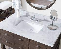 u1812 white rectangular bathroom sink