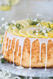 Whether you want something fast and also easy, a make ahead supper idea or something to serve on a cold winter. Lemon Angel Food Cake