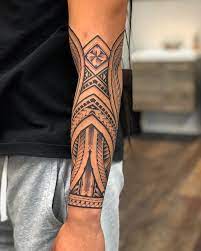Good Start To Kyler S Sleeve Thank You Brotha Artist Kiwi Burt Tribal Arm Tattoos Polynesian Tattoos Women Maori Tattoo