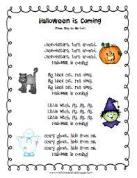 Mrs Albanese S Kindergarten Class Halloween Is Coming Freebie Halloween Kindergarten Kindergarten Songs Halloween Lesson