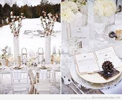 Hoy te mostramos unas ideas de bodas originales en invierno te hemos preparado 42 que nos muestran que las bodas de inviernos son muy bellas. Decoracion De Mesa Para Una Boda En Invierno Decoracion Bodas