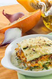 Herbstliche Kurbis Lasagne Rezept Kurbislasagne Butternut Kurbis Rezept Rezepte