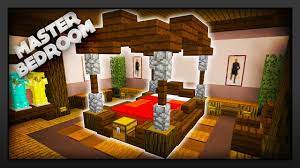 Minecraft How To Make A Master Bedroom Youtube Minecraft Bedroom Minecraft Bedroom Decor Minecraft Room