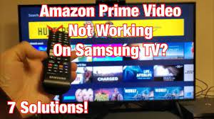 I have the same issue. Amazon Prime Video Not Working On Samsung Smart Tv Fixed 7 Solutions Youtube