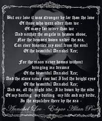 And Neither The Angels In Heaven Above Nor The Demons Down Under The Sea Can Ever Dissever My Soul From The Soul Of T Sea Quotes Poe Quotes Fallen Angel Quotes