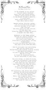 The Haunted Palace By Edgar Allan Poe Edgar Allan Poe Poe Poems