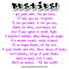 Best Friend Poems For Girls That Make You Cry And Laugh Quoteeveryday Com Friend Poems Best Friend Poems Friends Quotes