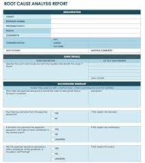 Support vector machines are supervised machine learning techniques that use associated learning algorithms to analyse data and recognise patterns. Root Cause Analysis Template Collection Smartsheet