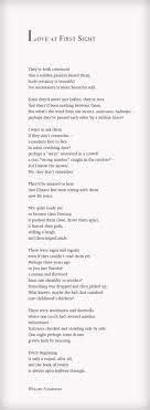 Love At First Sight Beautiful Poem By Wislawa Szymborska Sight Quotes Poems Beautiful Poetry Words