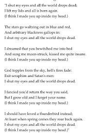 Mad Girl S Love Song Sylvia Plath Plath Poems Sylvia Plath Poems Sylvia Plath Quotes