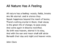 John Clare British Poet Nature Poem Cool Words John Clare Poems