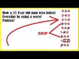 How A 25 Year Old Man Wins Lottery Everyday By Using A Secret Pattern Youtube Winning Lottery Numbers Lottery Strategy Lottery