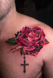 Cool Rose Tattoo Ideas C Tattoo Artist Antonina Troshina Rose Tattoos For Men Rose Shoulder Tattoo Red Rose Tattoo