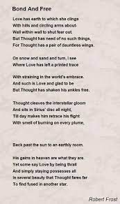 Bond And Free Jpg 640 1080 Robert Frost Poems Free Poems Poems