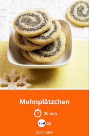 Mohnplatzchen Rezept Platzchen Backen Weihnachten Rezepte Platzchen Backen