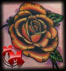 Neo Trad Yellow Rose By Mattiemacabre On Deviantart Yellow Rose Tattoos Yellow Roses Rainbow Roses