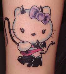 The hello kitty tattoo design continues to grow in popularity due to its use across many nations. 15 Cute Lovely Hello Kitty Tattoo Designs
