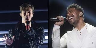 Benjamin ingrosso dance you off melodivestifalen 2018 final, sweden, song number 11. Sweden Melodifestivalen 2018 John Lundvik And Benjamin Ingrosso To The Final