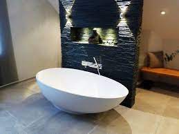 Baddepot.de hat für sie freistehende wohlgestaltete badewannen in unterschiedlichen formen, materialien und größen zu einem günstigen preis! Freistehende Badewanne Campione Mineralguss Oval Ei Modern 179 Cm Matt Oder Glanzend