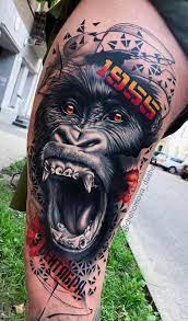 Trash Polka Tattoos Explained And Illustrated Gorilla Tattoo Trash Polka Tattoo Gorilla
