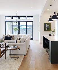 Good For Those Light Pine Floors Living Room And Kitchen Design Open Concept Living Room Beautiful Living Rooms