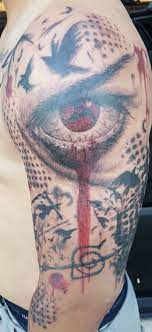 Pin By Exequiel Gerez On Trash Polka Sharingan Mechanic Tattoo Tattoo Artists Trash Polka