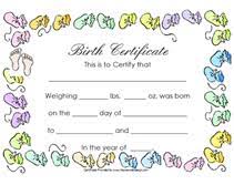 Free Printable Baby Birth Certificates For Our New Highlander Babies Birth Certificate Template Birth Certificate Certificate Templates