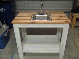 my simple outdoor sink ana white