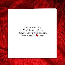 Roses Are Red Valentine Card For Boyfriend Husband Anniversary Valentinesday Cards For Boyfriend Birthday Cards For Boyfriend Birthday Message For Boyfriend