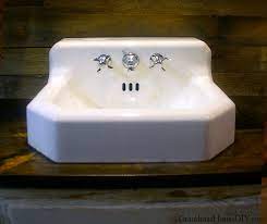 remove stains from an old cast iron sink